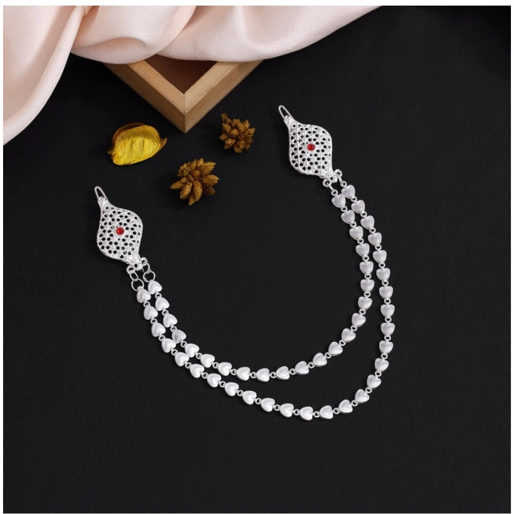 generic women's silver color hair pin / juda pin